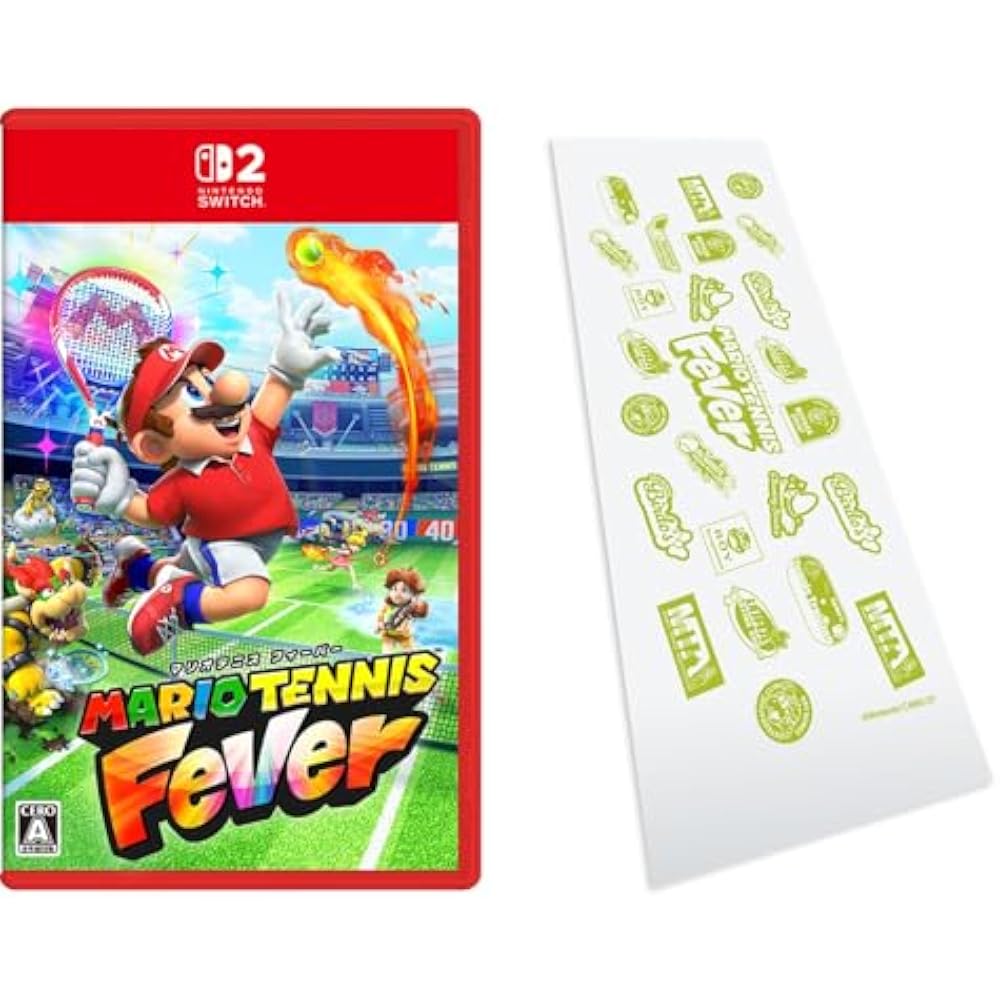 Mario Tennis Fever - Switch 2 [Amazon.co.jp Exclusive] Bonus Original Hand Towel Included