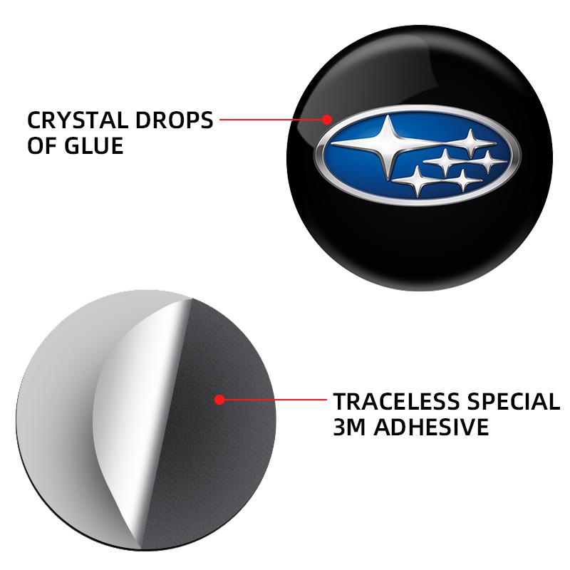 Car Door Lock Keyhole Anti-blocking Protection Stickers Interior Accessories For Subaru STI Impreza Forester XV BRZ WRX Legacy X7
