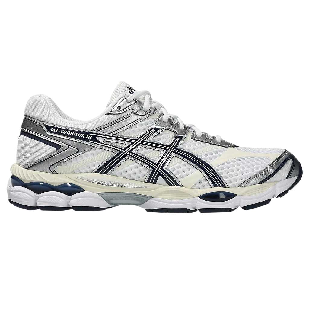ASICS Gel Cumulus 16 White Midnight Unisex Sneakers 1203A733-103