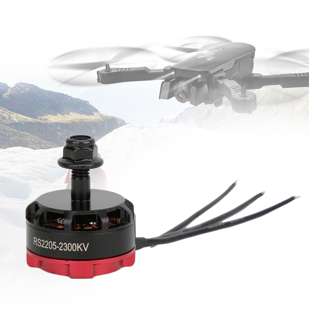 KSX3567 RS2205 2300KV 2205 CCW Brushless Motor Quad Drive Motor for FPV Racing MulticopterRed