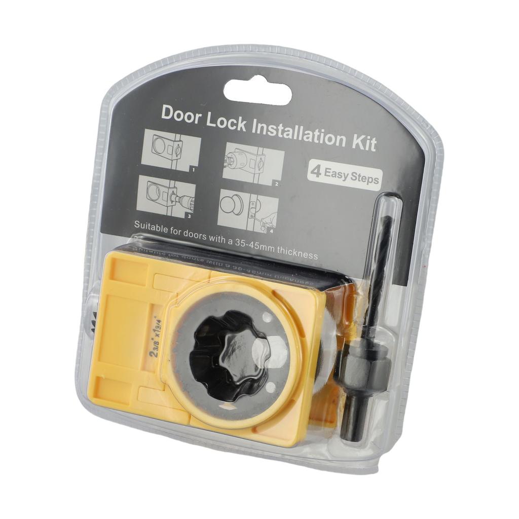 DIY Projects As Show Carbon Steel Hole Cutter Adjustable Guide Template Versatile Compatibility Comprehensive Setup