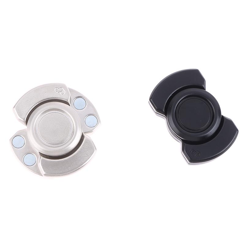 Magnetic Slider, With Multiple Click Buttons Fidget Spinner, 3 In 1 Alloy Material Birthday Gift Entertainment Hand Spinner Adhd