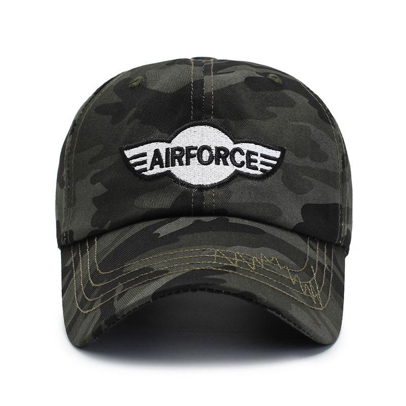 Northwood Cotton Mens Baseball Caps Camo Army Cap Summer Camouflage Baseball Cap Dad Hat
