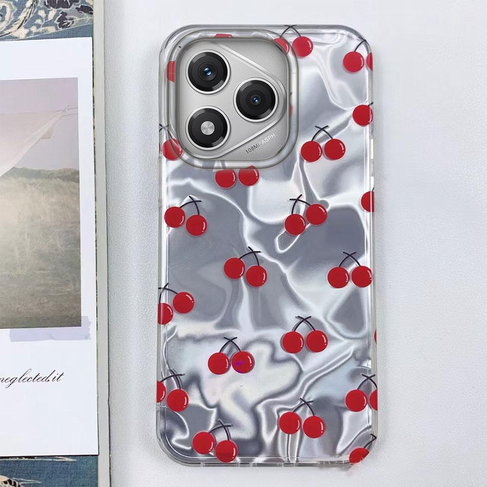 Fruit Red Cherry Women Girls Phone Case for Honor 400 200 90 Smart Pro Magic7 6 5 70 Lite X9a X9c X8b X8a X8c X7c X7B X6c Cover