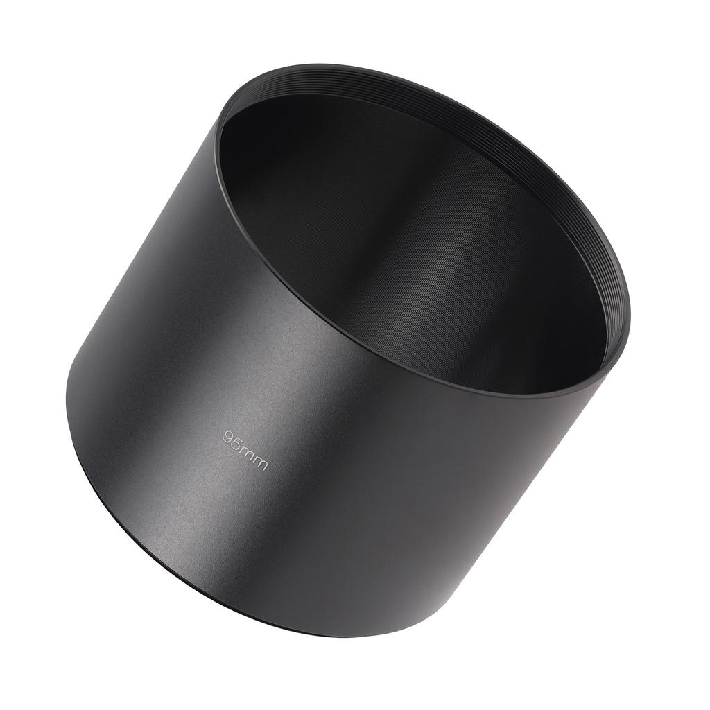 95mm Metal Lens Hood 78mm x 95mm Screw Aluminum Alloy for Camera Lens with 95mm Filter Thread Compatible with Canon