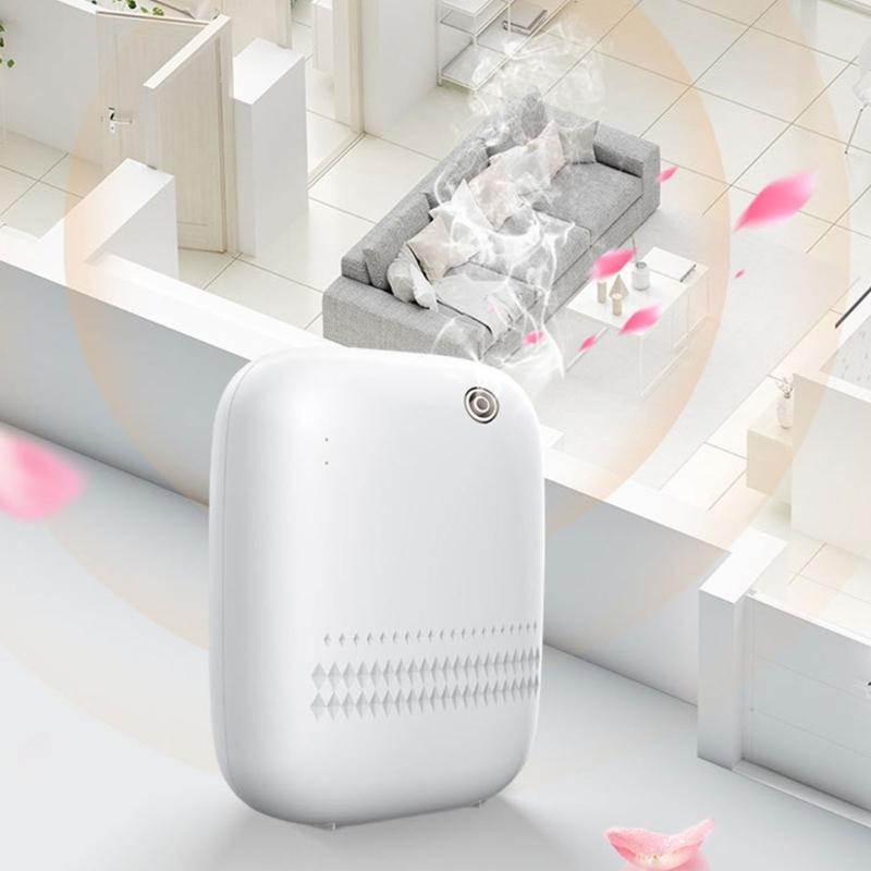 Quiet Essential Oil Diffuser with Blue Tooth Control for Home or Hotel 400ml Scent Air Machine Aromas Diffuser