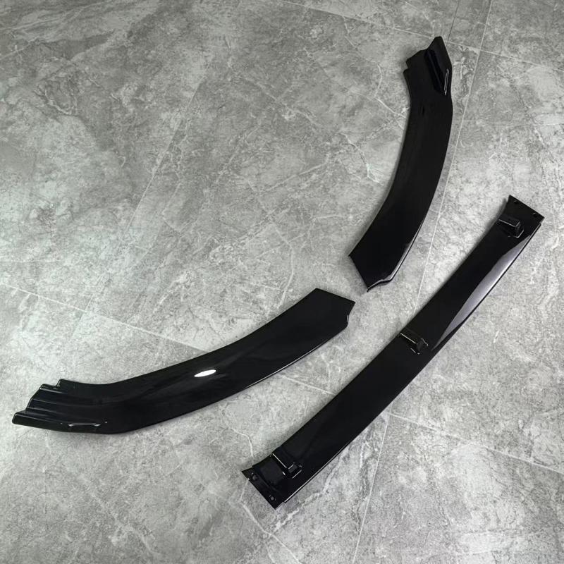 Front Splitter For Seat Leon  Cupra / FR MK3.5 2017-2020 Car Ftont Bumper Lip Chin Spoiler Splitter Diffuser Bodykit Tuning