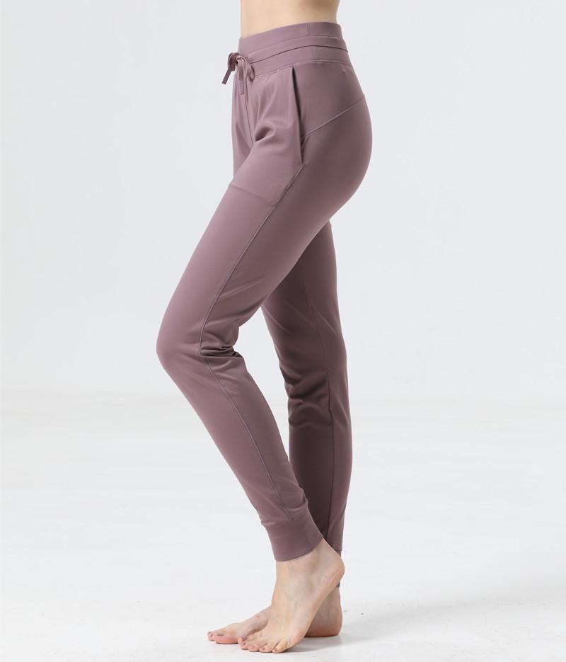 Swift Speed Women's Yoga Joggers - Nude Feeling, High Waist, Elastic Cuffed Sport Pants