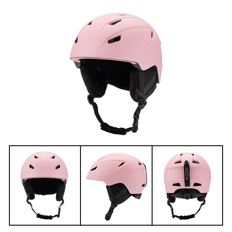 High Quality Dual Sport Winter Ski and Snowboard Helmet ABS+PC Material Middle Covered Customized for Unisex Use