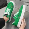 Big flower cloth shoes student board shoes fashion personality versatile sports and leisure men's shoes youth trendy shoes