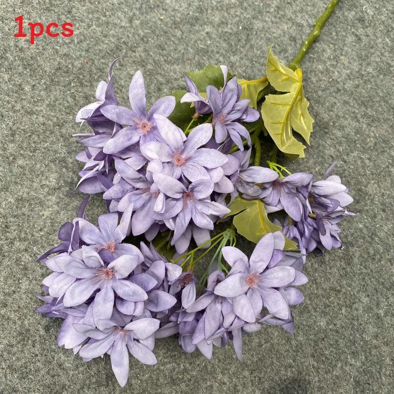 

Снежный шелк Реалистичная орхидея Флористические цветы Стебли Внутреннее украшение Свадебный подарок фиолетовый