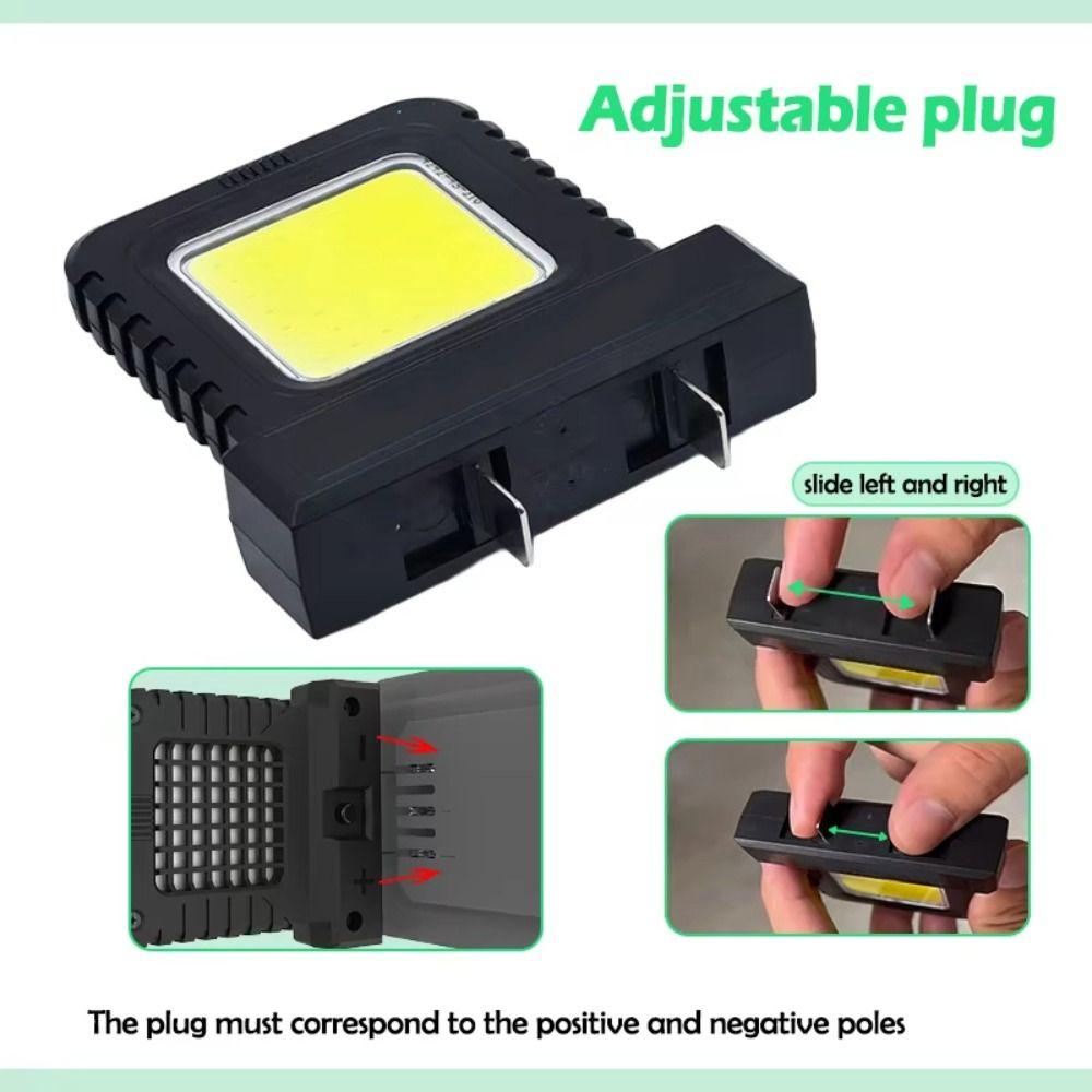 Universal LED Work Light Adjustable Portable Work Lights for Makita/Milwaukee/Dewalt/Bosch