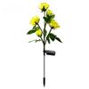 5-Pack Solar Rose Lights, Realistic LED Flowers, Waterproof Outdoor Solar Garden Lights for Yard Patio Lawn Decor