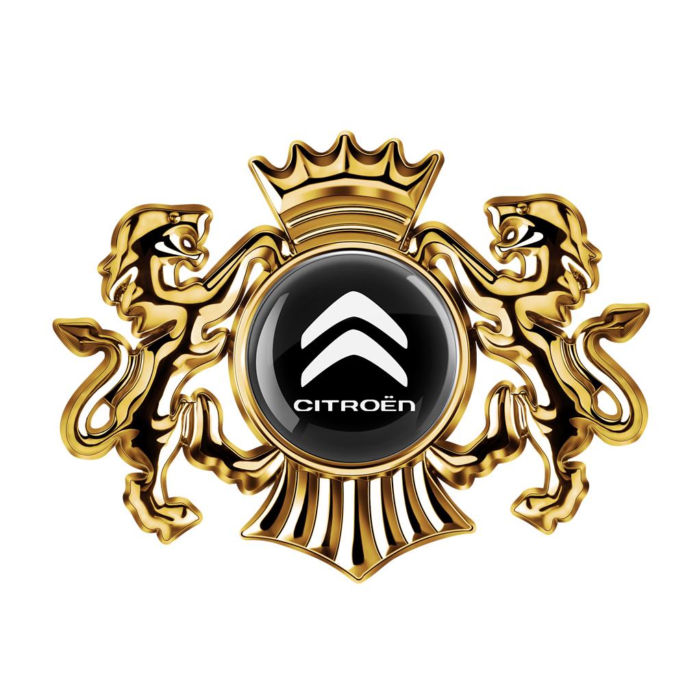 3D Metal Wings Stying Car Trunk Fender Emblem Stickers For Citroen C3 C4 Berlingo C3 Aircross C5 Aircross C4L C-ELYSEE Cactus C6