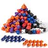 24/48/80pcs Bagged Polyhedral Dice COC & DND Tabletop Role Playing Board Game Accessories Atmosphere Creating Prop for Party XJM