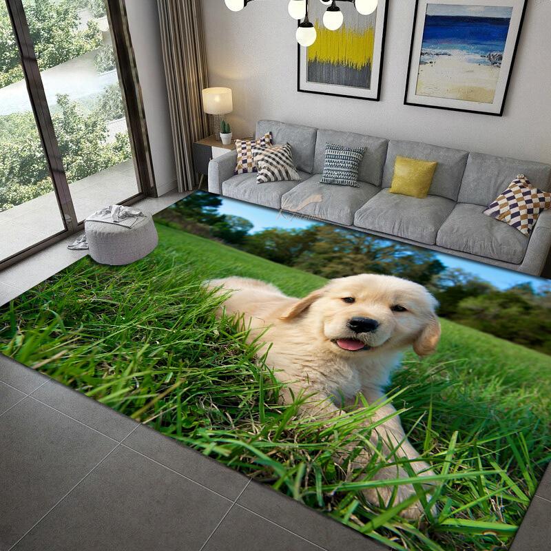 Lovely Pet Dog Carpet Kitchen MatEntrance Doormat Bedroom Floor Decoration Living Room Carpet Bathroom Anti-slip Rug Rug