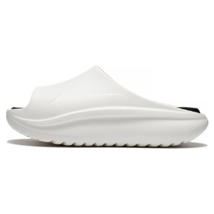New LiNing SOFT SLIPPER Quiet Slide Slippers Unisex Ecru AGAT017-2