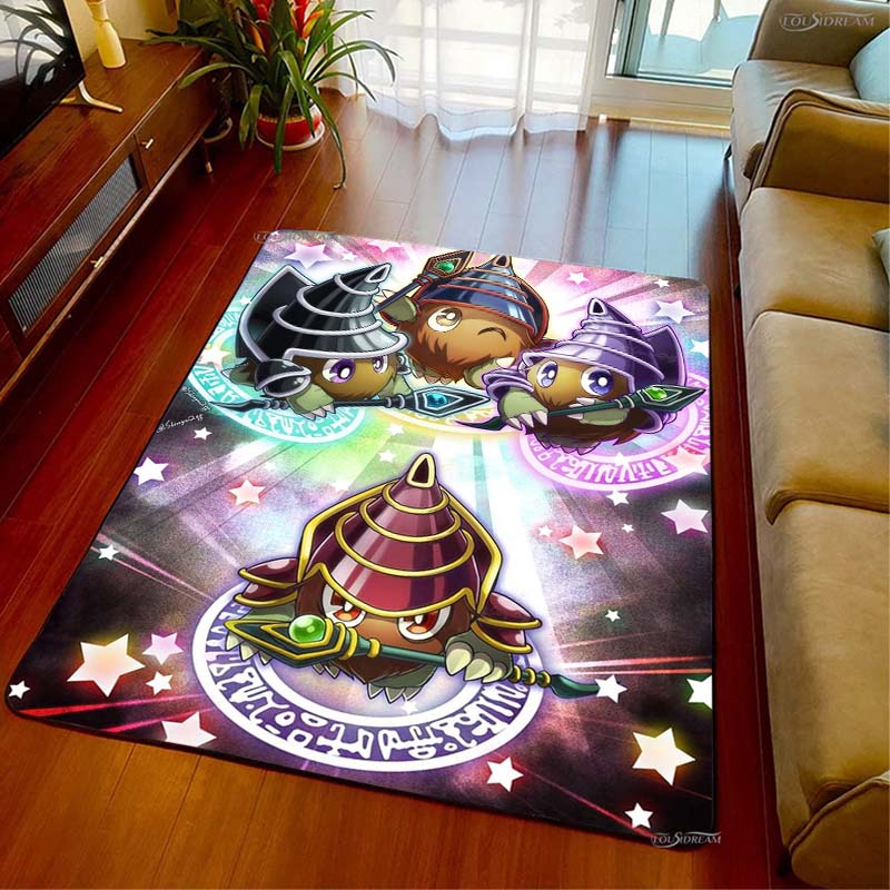 Dark Magician Carpet for Living Room Bedroom Rug Door Kitchen Kid Unslip Floor Mats Birthday gift photography props Alfombra Rug