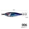 Noctilucent Fishing Lure 5.7g Spinnerbait Noctilucent Squid Cuttlefish Jigs  Deep Sea Fishing
