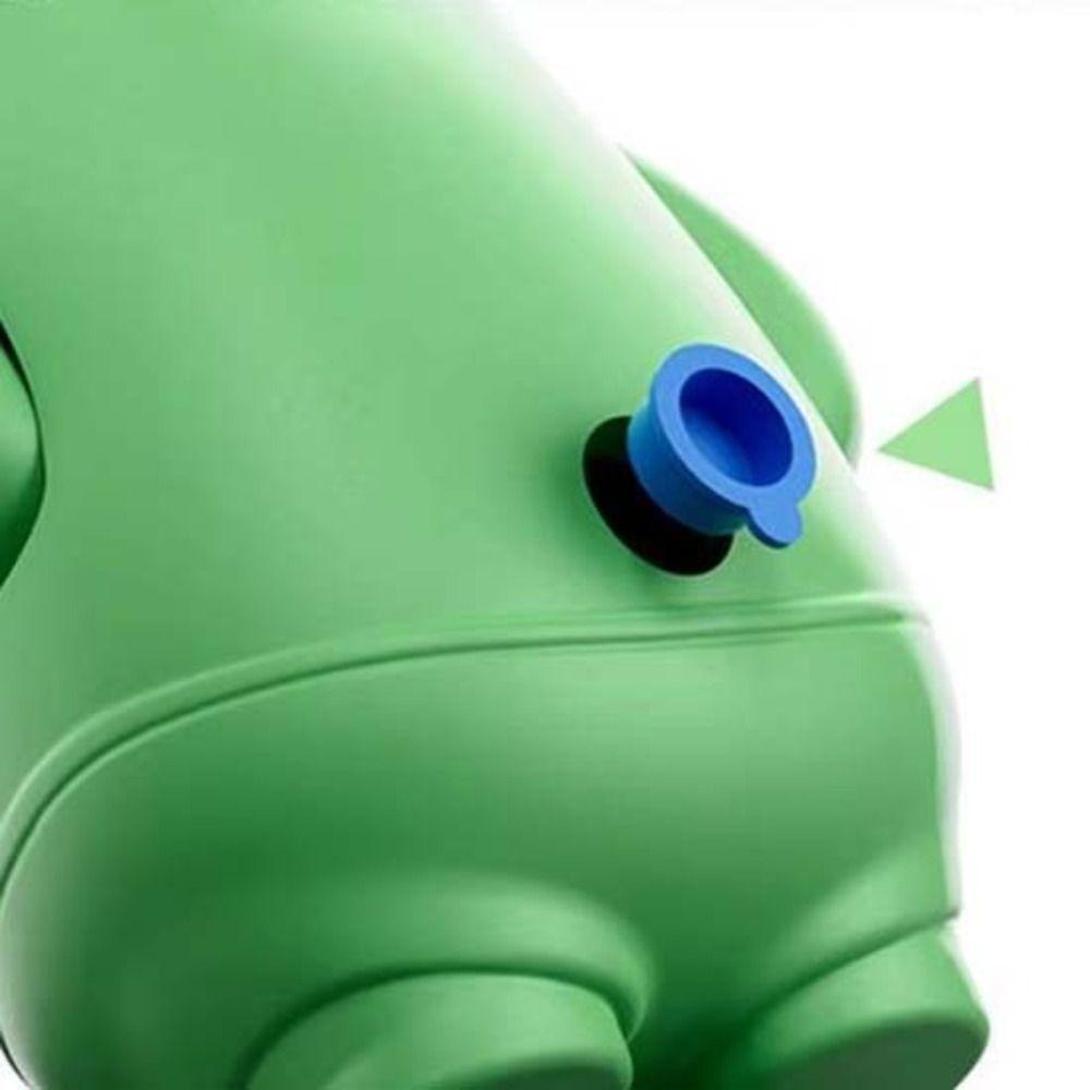 Press Type Press Water Spray Toy Long Range Swimming Water Toys Green Head Fish Bath Toys Children