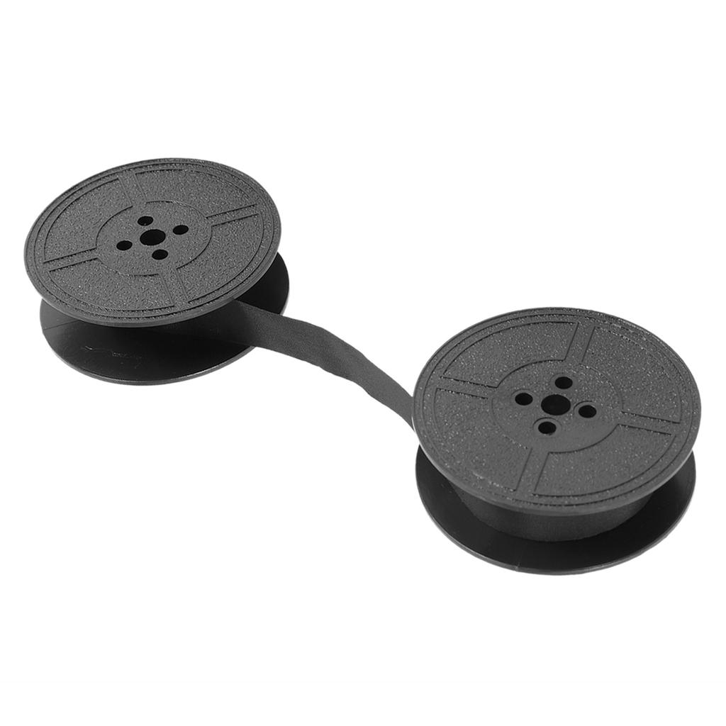 1Pack Typewriter Ribbon Twin Spool Typewriter Ribbon Ink Twin Spool Pack Ink Replacement Part for Most Typewriter(Black)