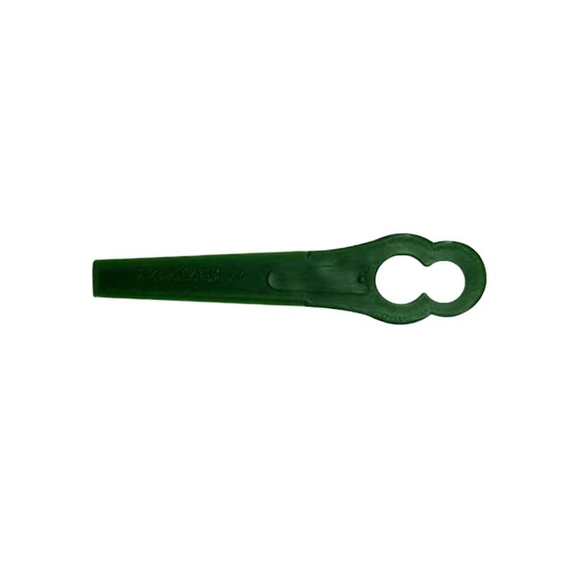 100pcs L83 12x7mm Gourd Shaped Lawn Mower Plastic Blade Garden Tools Lawn Mower Accessories Plastic Replacement Blades