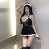 Sex lingerie sexy plus size maid outfit seduction pure passion suit women