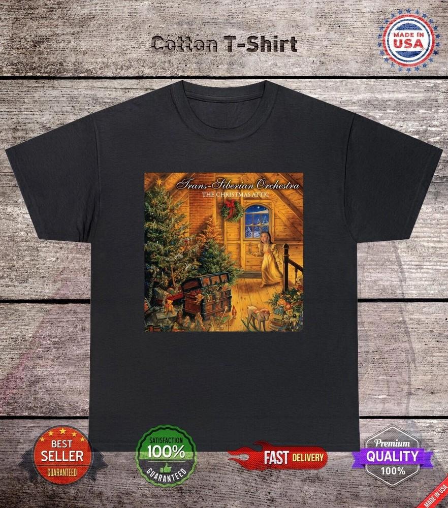 Trans-Siberian Orchestra Band The Christmas Attic T Shirt S-5XL HD971 Unisex T-Shirt L