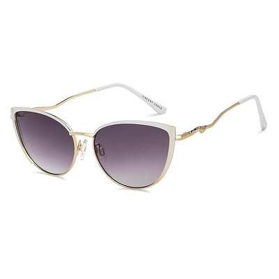 Vincent Chase By Lenskart | Vollrand Cat-Eye | Mode-Essentials | Marken- und Stilvolle Sonnenbrille | 100% UV-Schutz | Damen | Groß | Vc S15795
