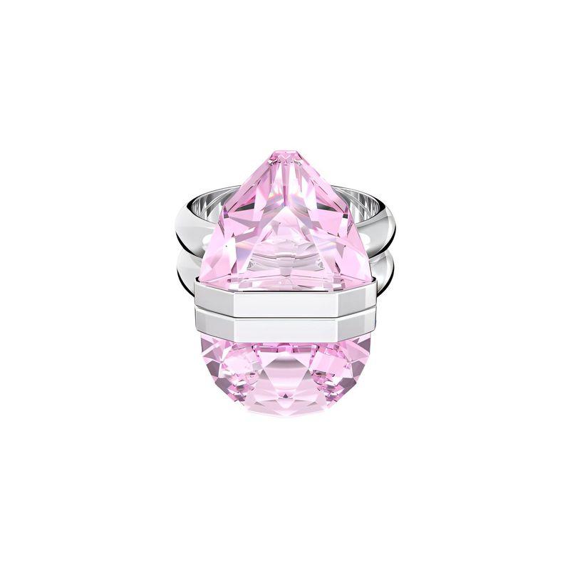Swarovski Lucent Ring Magnetisch Rosa Rhodinierte Damenringe 5613558 55 white