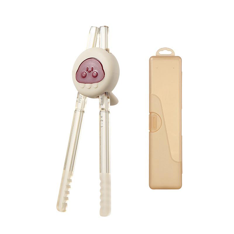 

Детские тренировочные палочки для еды с регулировкой третьей передачи, силиконовые, безопасные для младенцев, вспомогательные инструменты для обучения, палочки для еды, инструменты, коррекция положения при захвате