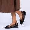Fashion Plus Size 2025 New Hot Sale Women's High Heels Shallow Bow Tie Slip on Low Heel Pumps for Versatile Daily & Casual Ladies Shoes