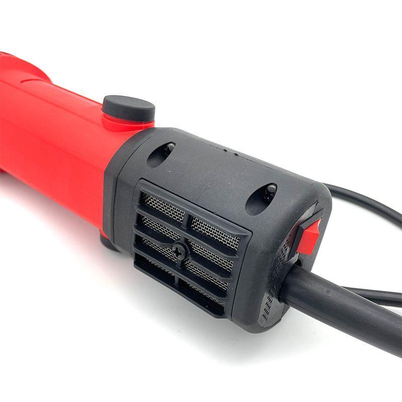 Professional electric sheep clipper with speed control, red