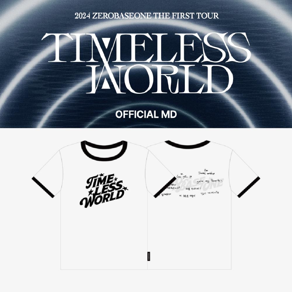 

Предварительный заказ футболок ZEROBASEONE The First Tour TIMELESS WORLD 2024 года