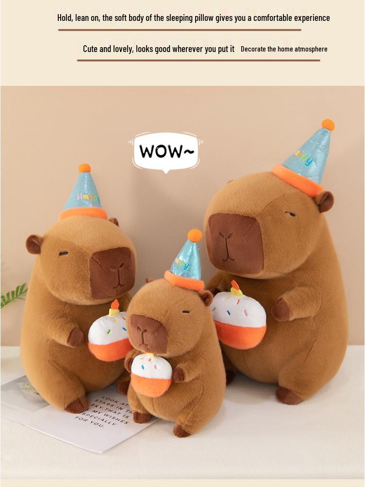 Snotty Bear Melrad Capybara Plush Toy – Cute Capybara Doll for Children
