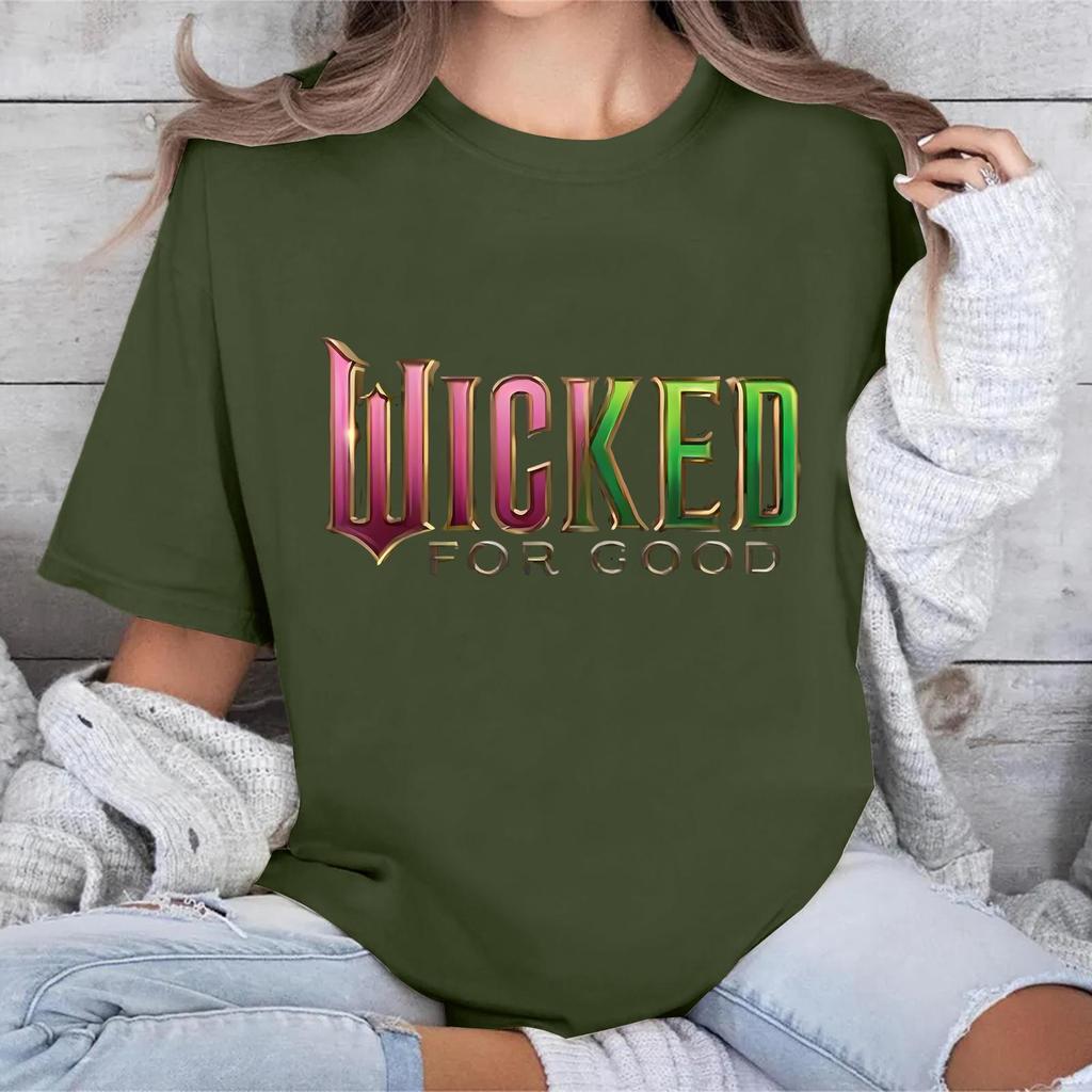 Damen Modisches Und Lässiges Langarm Bedrucktes Kurzarm-Oberteil