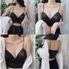Women's Tube Top Silk Comfortable Crop Top Sexy Camisole Wireless Summer V-Neck Sleeveless Underwear