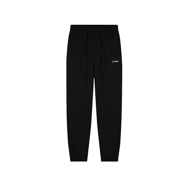

Li-Ning Comfortable Running Fitness Leisure Pants Men bottoms Black AYKU455-1 S