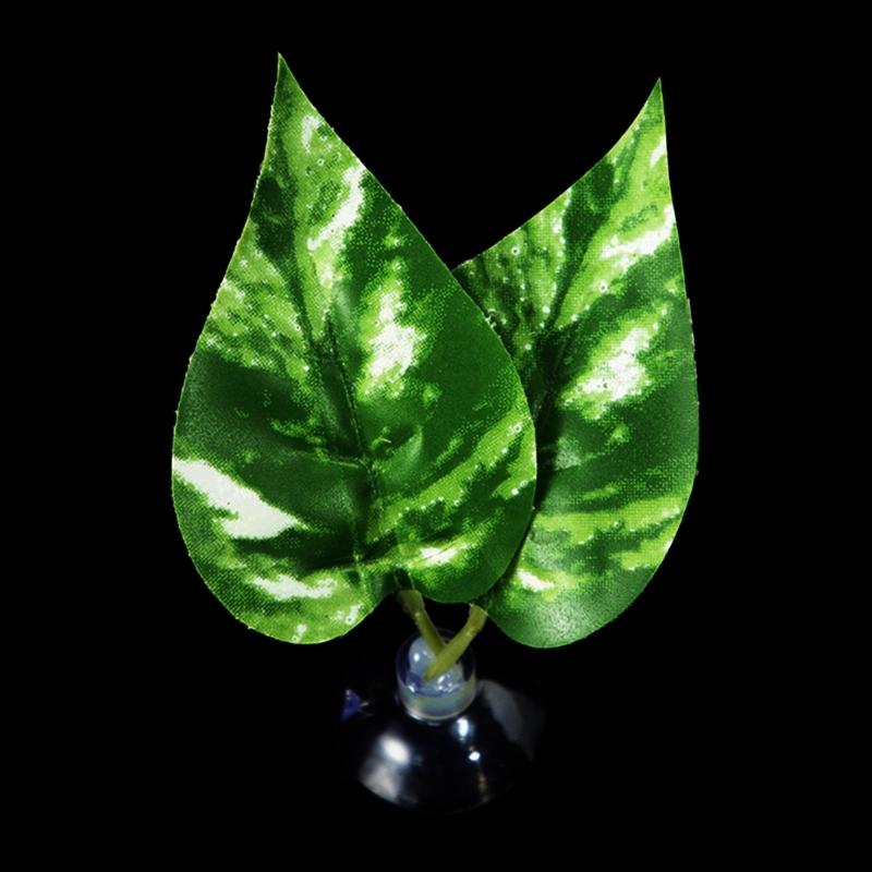 Betta Fish Leaf Bed Simulation Leaf Hammock Bed Rest Habitats Fishtanks Spawning Grounds Suction Cup Leaf Resting Bed