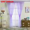 Tenda in Tessuto Foglia di Salice Con Funzione Oscurante Per Decorazione Soggiorno e Camera da Letto