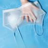 Sujetador Inalámbrico Ultra Fino de Seda de Hielo Refrigerante Malla Transparente Invisible Tirante Fino Transpirable Almohadilla Extraíble Sujetador de Confort para Verano