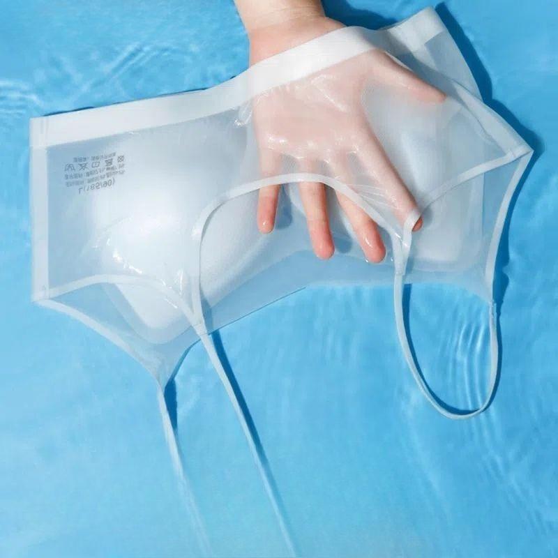 Sujetador Inalámbrico Ultra Fino de Seda de Hielo Refrigerante Malla Transparente Invisible Tirante Fino Transpirable Almohadilla Extraíble Sujetador de Confort para Verano
