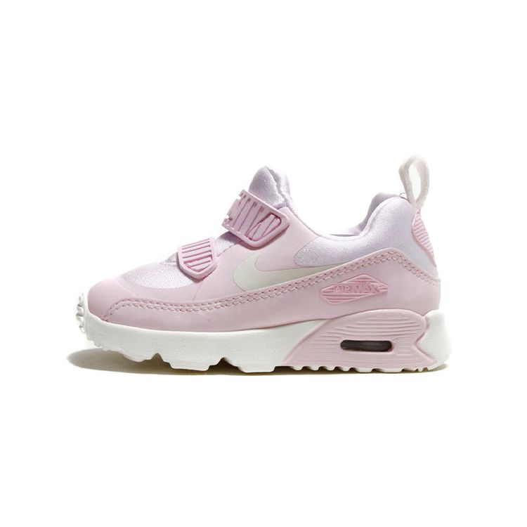 Nike Air Max 90 Tiny Retro Casual Running Shoes Baby Shoes Pink White 881928-600