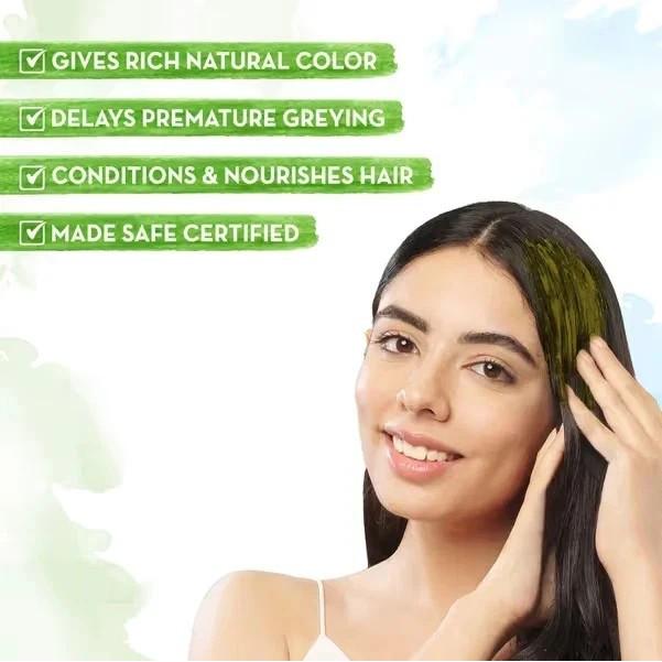 Mamaearth Henna Paste for Rich Naturally Colored Hair 200gm (Pack of 2)