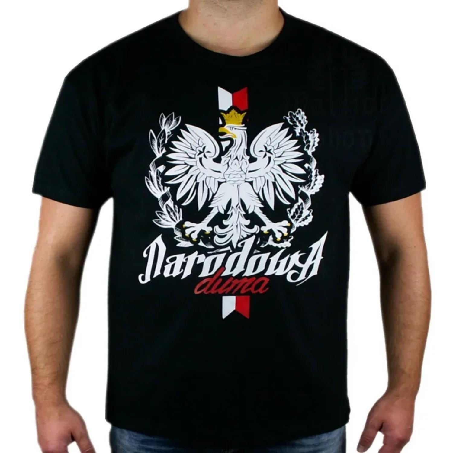 

Pride of Nations Polish Eagle Emblem Patriotic T-Shirt Short Sleeve Casual 100% Cotton O-Neck Summer Mens T-shirt Size S-3XL S чёрный