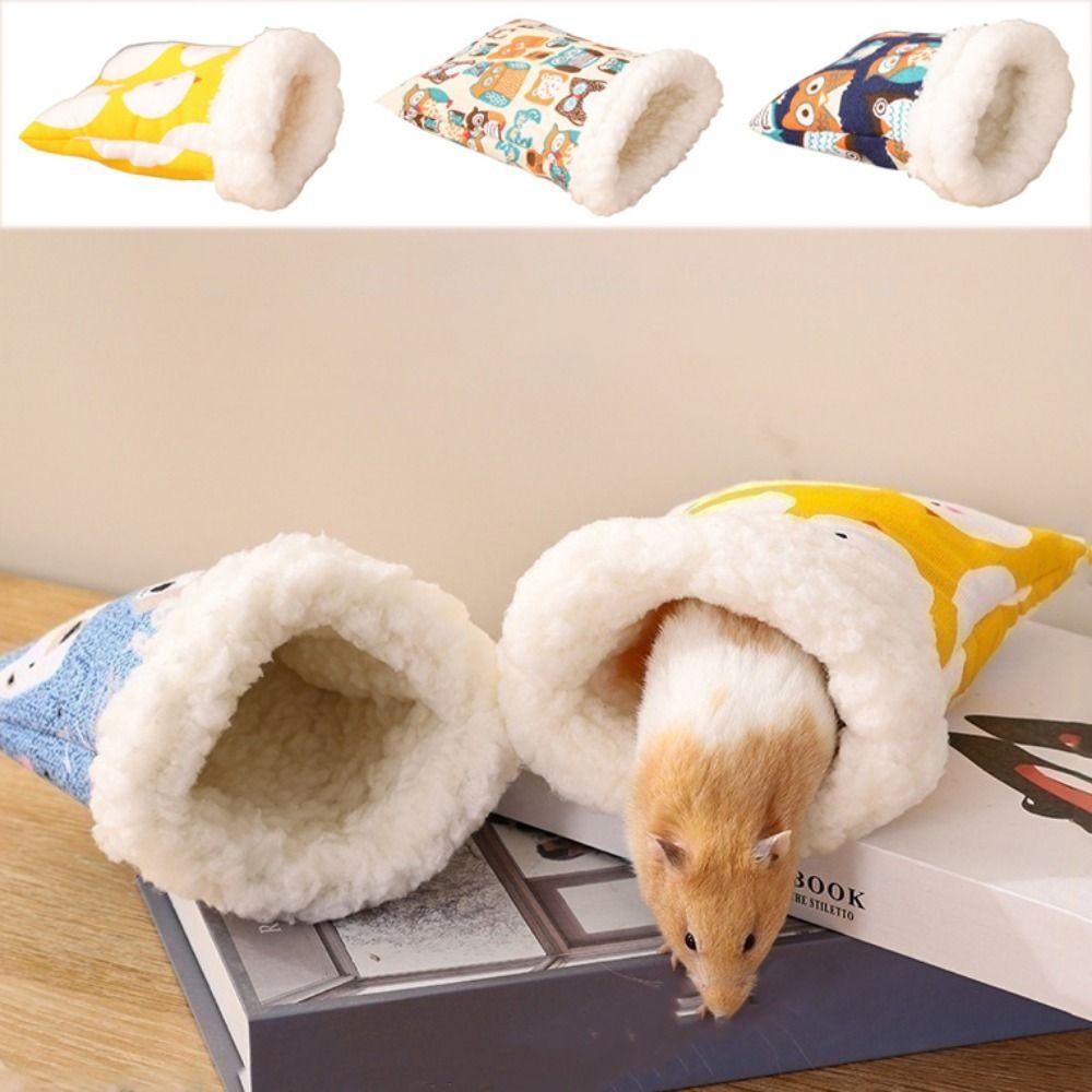 

Карманная форма, карманная сумка для переноски домашних животных, теплая кровать для хомяка с курицей/совой для ежа/белки