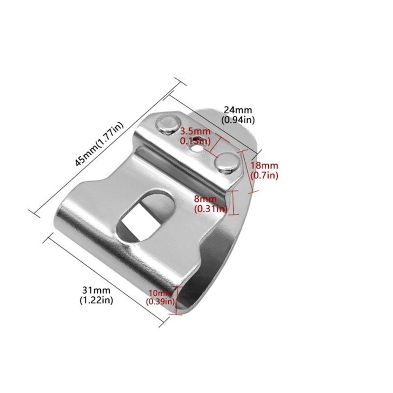 Corrosion Resistant Heavy Duty Quick Install Metal Side Mount Hook Organizers For Heavy Duty Tool In Construction Sites