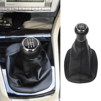 Gear Shift Knob For Volkswagen 1997-2006 PASSAT B5 B5.5 Car Stick Lever Shifter HandBall with Gaiter Boot Cover