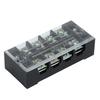 4Pcs Terminal Strip Block TB Fixed Large Current Copper Contactor Circuit Terminal Block 600V 35A 4 Positions