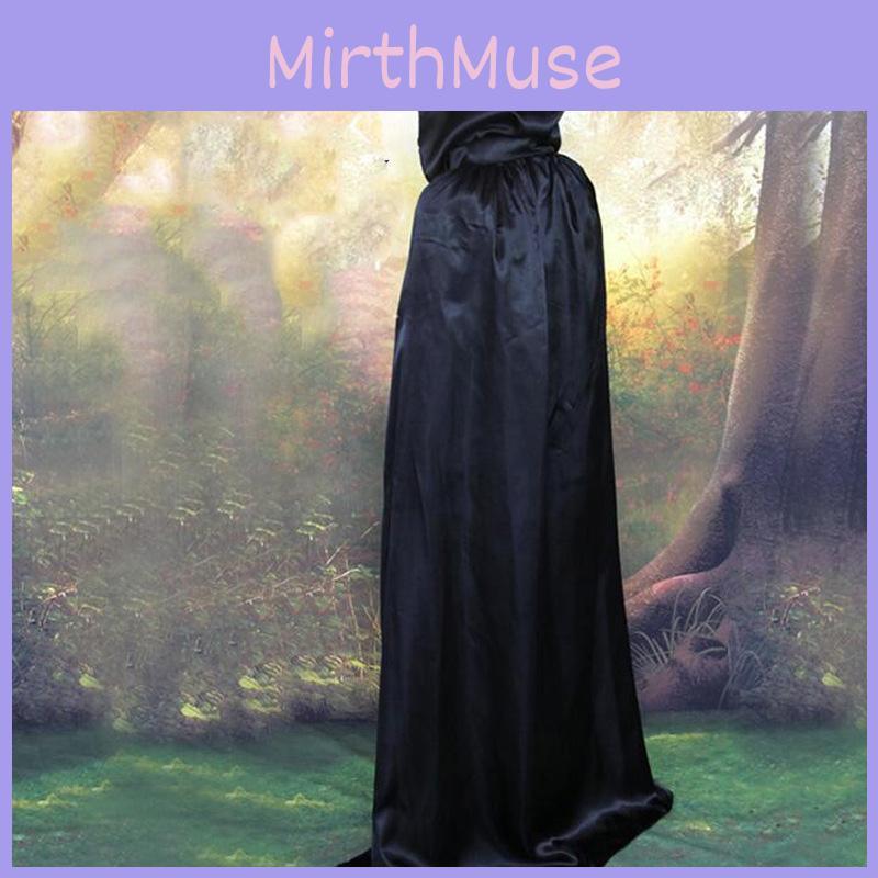 Cape d'Halloween Cosplay Faucheur Vampire Sorcière Magicien Robe Fête Adulte Enfants Cape Légère Noire